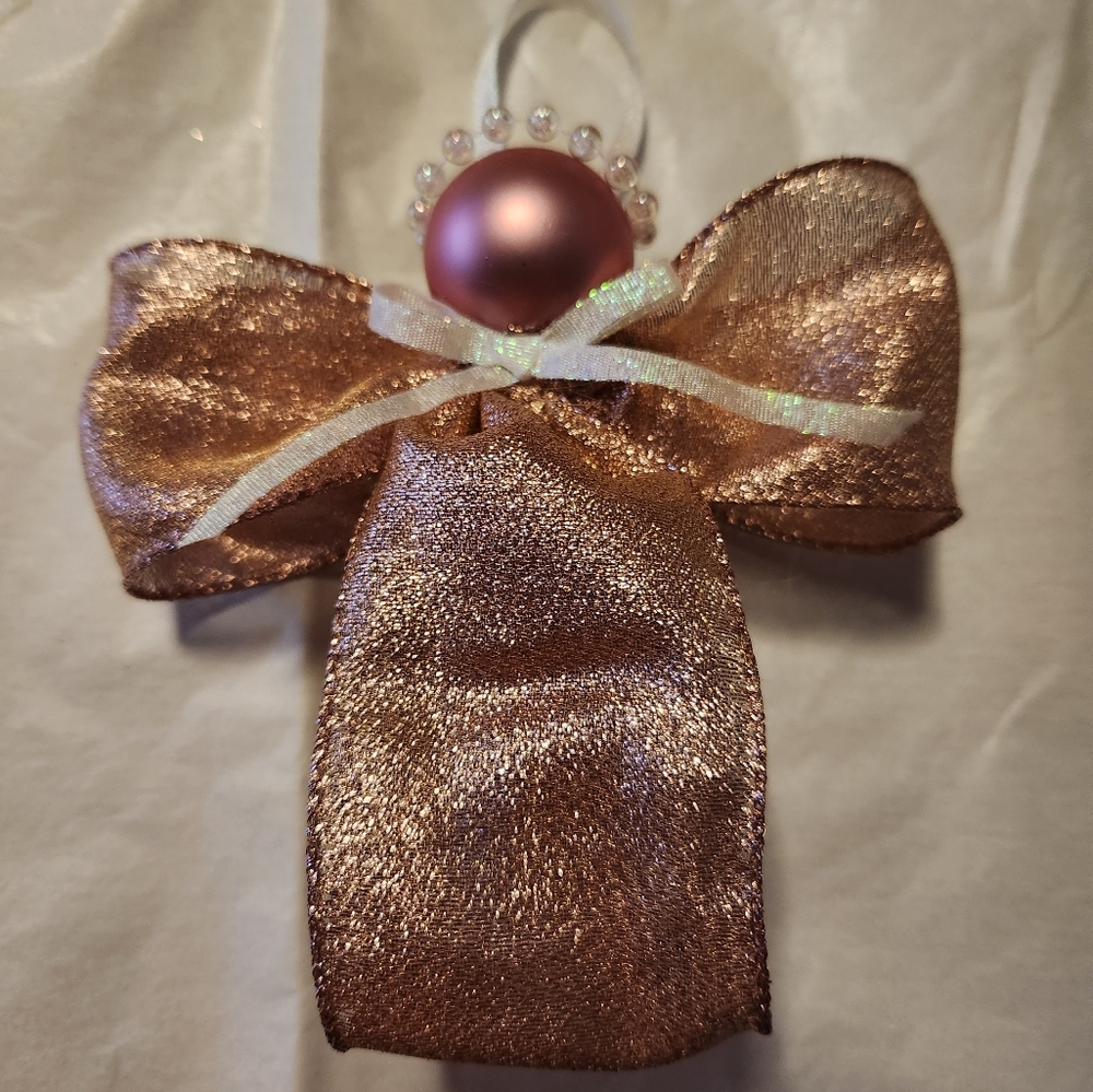 Handmade Ribbon Angel - Picture 2 of 3